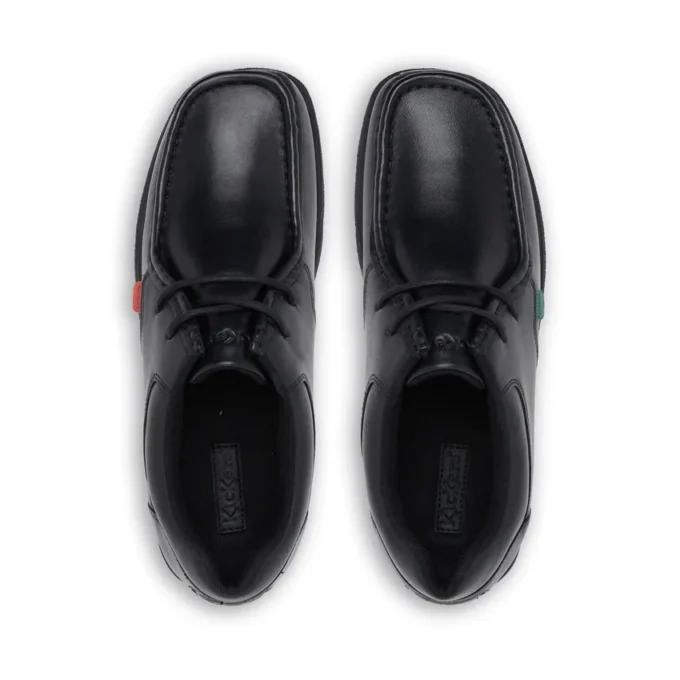 Fragma Lace in pelle nera per ragazzi Fragma Lace in pelle nera per ragazzi
