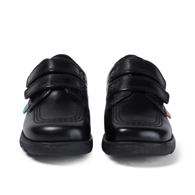 Fragma Lo Twin Vel in pelle nera per neonati maschi Fragma Lo Twin Vel in pelle nera per neonati maschi