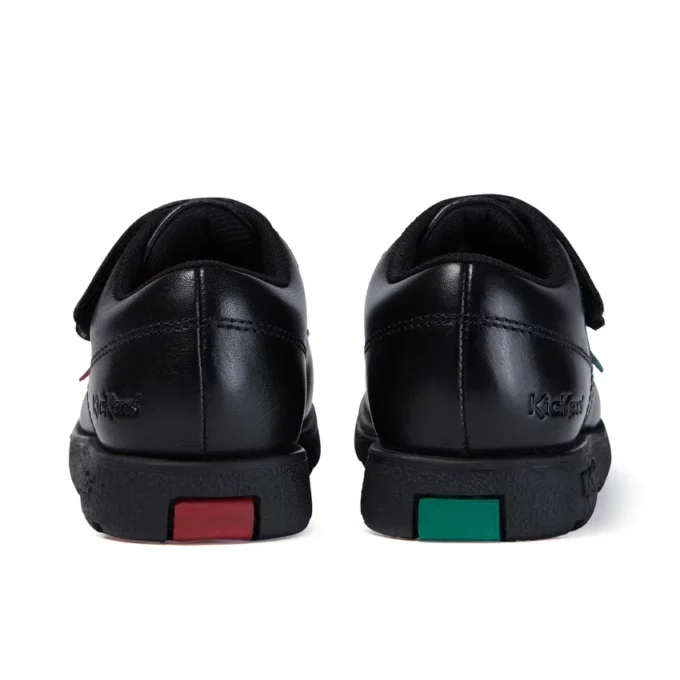 Fragma Lo Twin Vel in pelle nera per neonati maschi Fragma Lo Twin Vel in pelle nera per neonati maschi