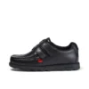 Fragma Moc Twin Vel in pelle nera per ragazzi Fragma Moc Twin Vel in pelle nera per ragazzi