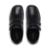 Fragma Moc Twin Vel in pelle nera per ragazzi Fragma Moc Twin Vel in pelle nera per ragazzi