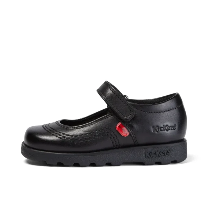 Fragma Pop in pelle nera per bambine Fragma Pop in pelle nera per bambine