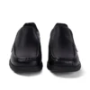 Fragma Slip da uomo in pelle nera