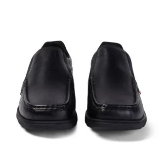 Fragma Slip da uomo in pelle nera