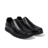 Fragma Slip da uomo in pelle nera