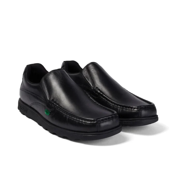 Fragma Slip da uomo in pelle nera