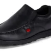 Fragma Slip da uomo in pelle nera