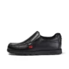 Fragma Slip in pelle nera da ragazzo Fragma Slip in pelle nera da ragazzo