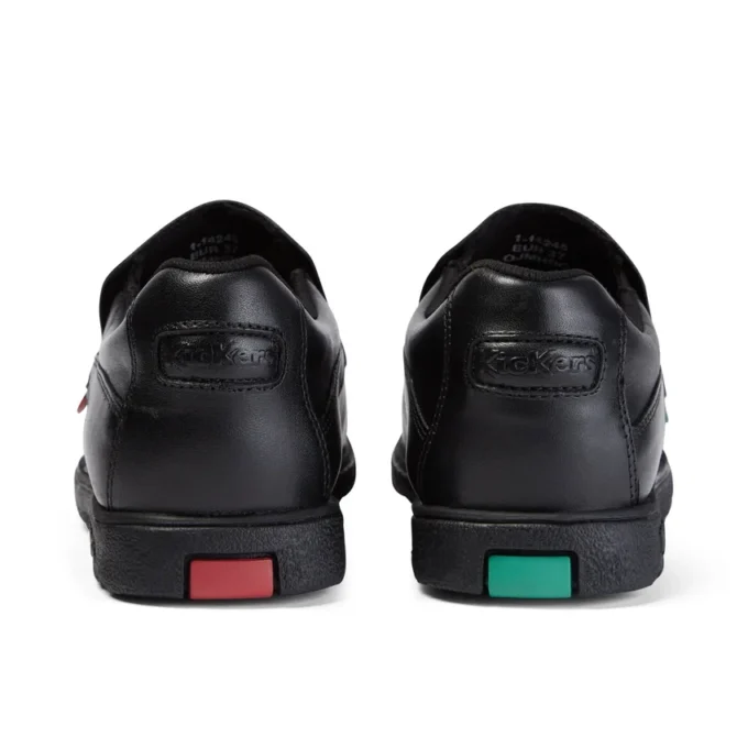 Fragma Slip in pelle nera da ragazzo Fragma Slip in pelle nera da ragazzo