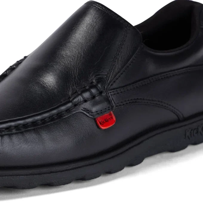 Fragma Slip in pelle nera da ragazzo Fragma Slip in pelle nera da ragazzo