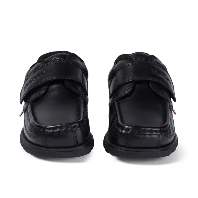 Fragma Strap in pelle nera per ragazzi
