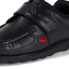 Fragma Strap in pelle nera per ragazzi