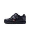 Fragma Twin Vel in pelle nera per ragazzi Fragma Twin Vel in pelle nera per ragazzi