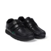 Fragma Twin Vel in pelle nera per ragazzi Fragma Twin Vel in pelle nera per ragazzi