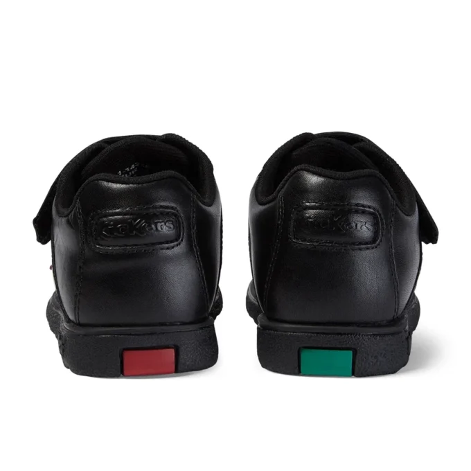 Fragma Twin Vel in pelle nera per ragazzi Fragma Twin Vel in pelle nera per ragazzi
