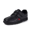 Fragma Twin Vel in pelle nera per ragazzi Fragma Twin Vel in pelle nera per ragazzi