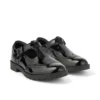 Giovani Donne Lachly Brogue T Bar Pelle Laccata Nera Giovani Donne Lachly Brogue T Bar Pelle Laccata Nera