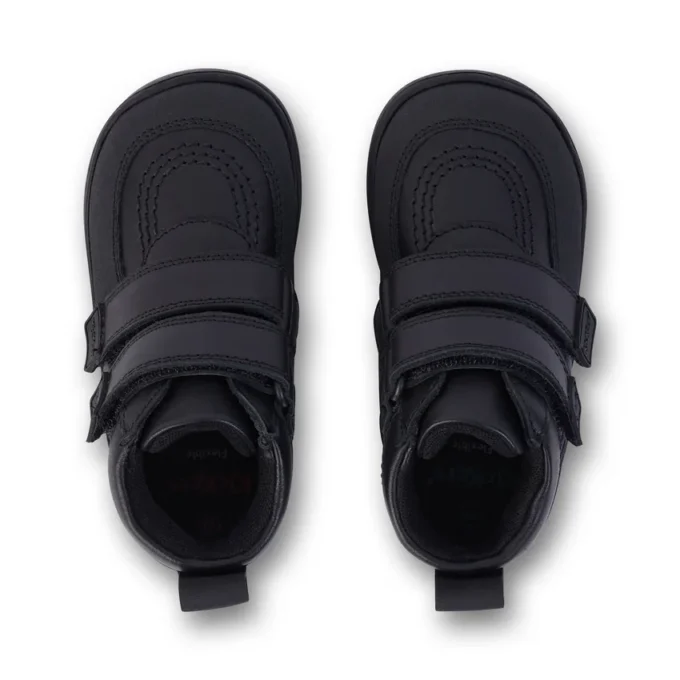 Infant Unisex Playflex Hi Vel Leather Black Infant Unisex Playflex Hi Vel Leather Black