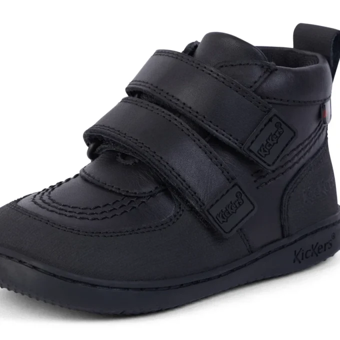 Infant Unisex Playflex Hi Vel Leather Black Infant Unisex Playflex Hi Vel Leather Black