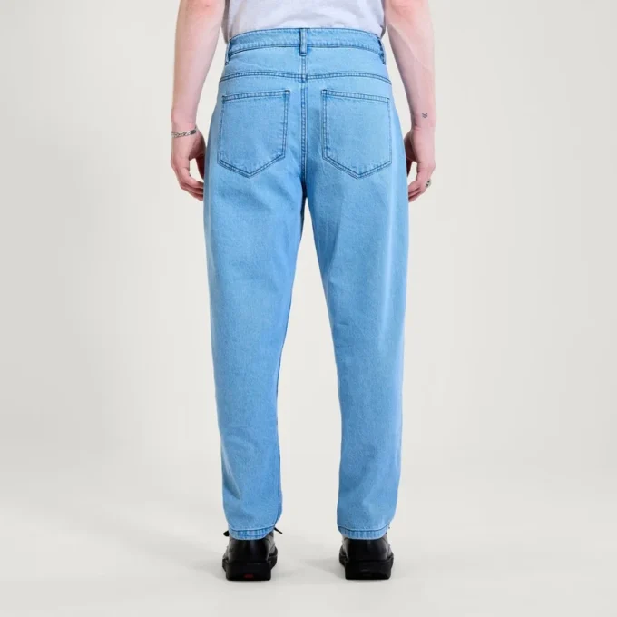 Jeans classici a gamba dritta Kickers da uomo, blu Jeans classici a gamba dritta Kickers da uomo, blu