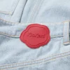 Jeans Kickers Classic a gamba larga blu da donna