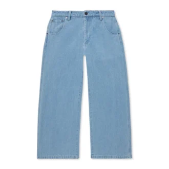 Jeans Kickers Classic a gamba larga da donna, blu