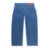 Jeans Kickers Classic a gamba larga da donna, blu