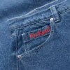 Jeans Kickers Classic a gamba larga da donna, blu