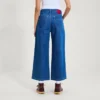 Jeans Kickers Classic a gamba larga da donna, blu