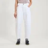 Jeans Kickers Classic a zampa d’elefante da donna, bianco