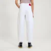 Jeans Kickers Classic a zampa d’elefante da donna, bianco