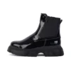 Junior Donna Kenzi Chelsea in pelle verniciata nera Junior Donna Kenzi Chelsea in pelle verniciata nera