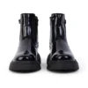 Junior Donna Kenzi Chelsea in pelle verniciata nera Junior Donna Kenzi Chelsea in pelle verniciata nera