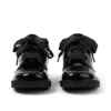 Junior Girls Kick Hi Ribbon in vernice nera Junior Girls Kick Hi Ribbon in vernice nera