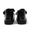 Junior Girls Kick Hi Ribbon in vernice nera Junior Girls Kick Hi Ribbon in vernice nera