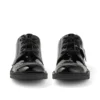 Junior Girls Kick Lo Brogue in pelle verniciata nera Junior Girls Kick Lo Brogue in pelle verniciata nera