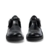 Junior Girls Kick T-Bar in similpelle verniciata nera Junior Girls Kick T-Bar in similpelle verniciata nera