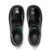 Junior Girls Kick T-Bar in similpelle verniciata nera Junior Girls Kick T-Bar in similpelle verniciata nera