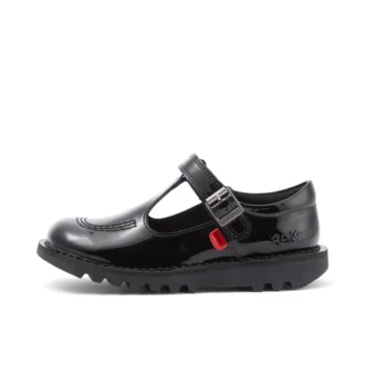 junior girls kick t bar vel in pelle verniciata nera 1 330x330 - Junior Girls Kick T-Bar Vel in pelle verniciata nera