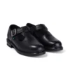 Junior Girls Lach T-Bar Leather Black Junior Girls Lach T-Bar Leather Black