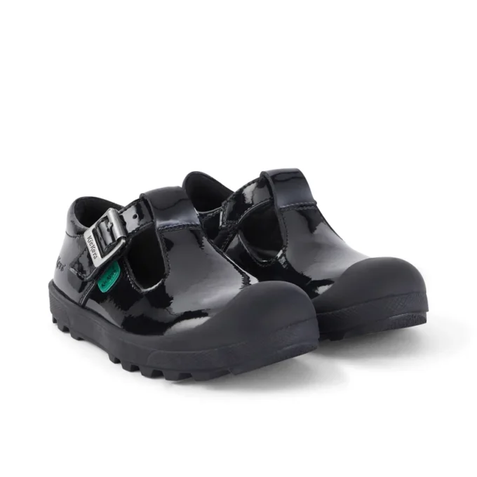 Junior Girls Plunk MJ Leather Black Junior Girls Plunk MJ Leather Black