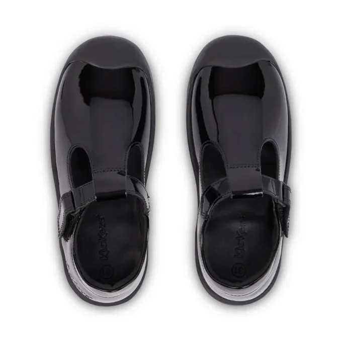 Junior Girls Plunk MJ Leather Black Junior Girls Plunk MJ Leather Black