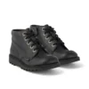 Junior Unisex Kick Hi Zip in similpelle nera Junior Unisex Kick Hi Zip in similpelle nera