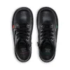 Junior Unisex Kick Hi Zip in similpelle nera Junior Unisex Kick Hi Zip in similpelle nera