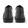 Junior Unisex Kick Hi Zip in similpelle nera Junior Unisex Kick Hi Zip in similpelle nera