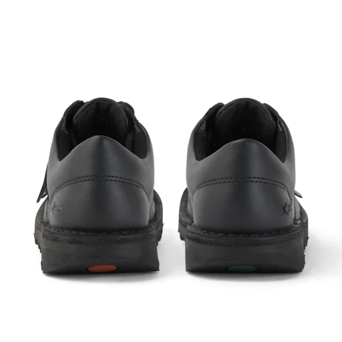 Junior Unisex Kick Lo in pelle alternativa, nero Junior Unisex Kick Lo in pelle alternativa, nero