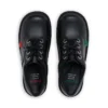 Junior Unisex Kick Lo in pelle nera Junior Unisex Kick Lo in pelle nera