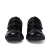 Junior Unisex Kick Lo Twin Vel in pelle nera Junior Unisex Kick Lo Twin Vel in pelle nera