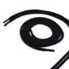 Junior Unisex Lacci in cotone Nero Junior Unisex Lacci in cotone Nero