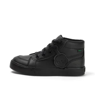 Junior Unisex Tovni Hi in pelle alternativa nera
